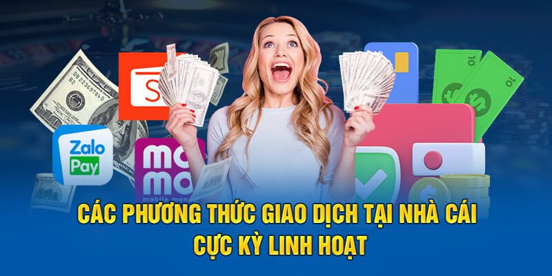 PG88 cho phép khách hàng giao dịch qua đa dạng cổng thanh toán