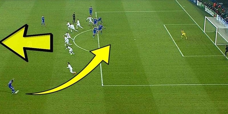 Cách xác định người mắc lỗi Offside dễ nhất Cách xác định người mắc lỗi Offside dễ nhất